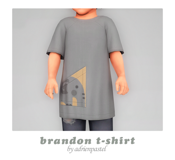 Maxis Match Brandon T Shirt by simsfinds - The Sims 4 Custom Content