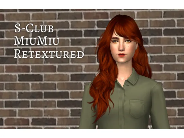 S Club MiuMiu Retextured - The Sims 2 Custom Content