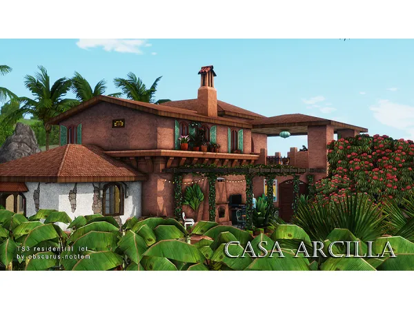 Casa Arcilla - The Sims 3 Custom Content