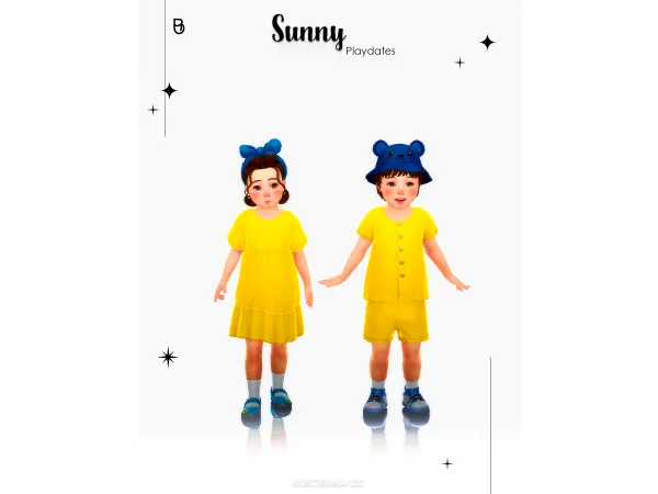 Maxis Match SUNNY PLAYDATES 41781441920527 - The Sims 4 Custom Content