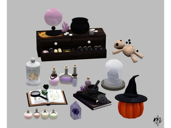 Mel bennett Witch Essentials Collection - The Sims 3 Custom Content