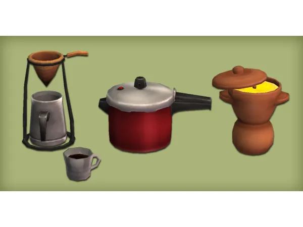 More Brazilian Kitchen Stuff (and a Shower) for - The Sims 2 Custom Content