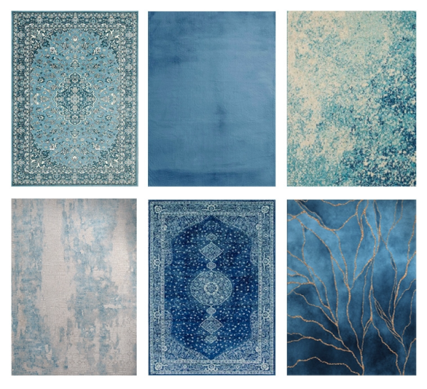 Alpha Blue Rug Collection by simsfinds - The Sims 4 Custom Content