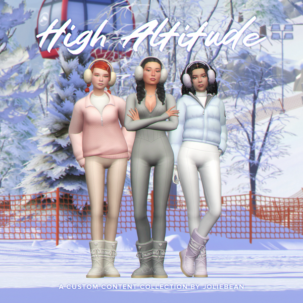 Maxis Match High Altitude Set by simsfinds - The Sims 4 Custom Content