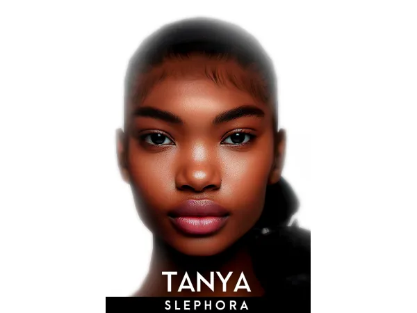 Alpha Tanya Skin by SLEPHORA - The Sims 4 Custom Content