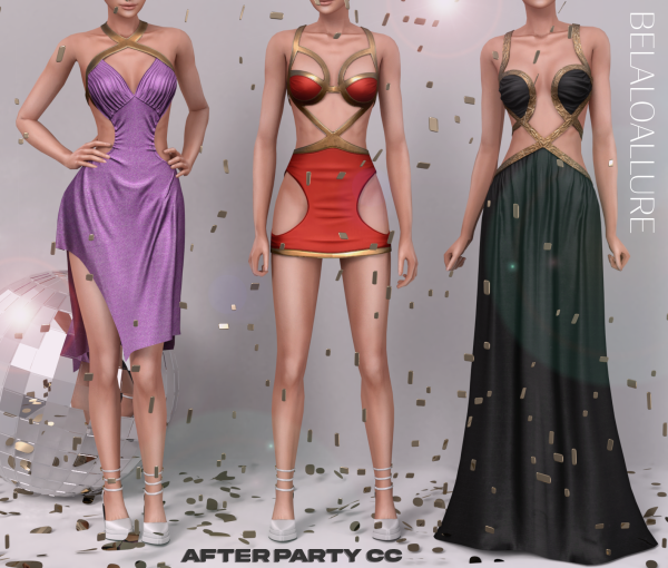 Alpha Belaloallure_After party by simsfinds - The Sims 4 Custom Content