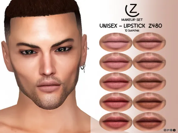 Alpha ZENX set - The Sims 4 Custom Content