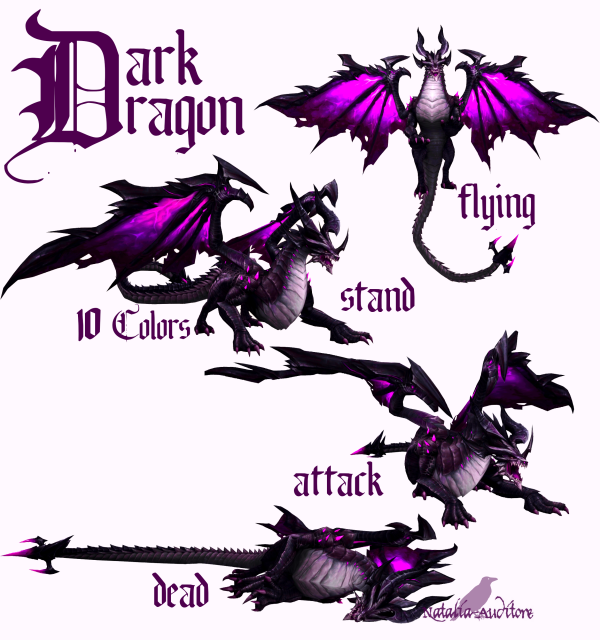 Alpha Dark dragon decors by simsfinds - The Sims 4 Custom Content