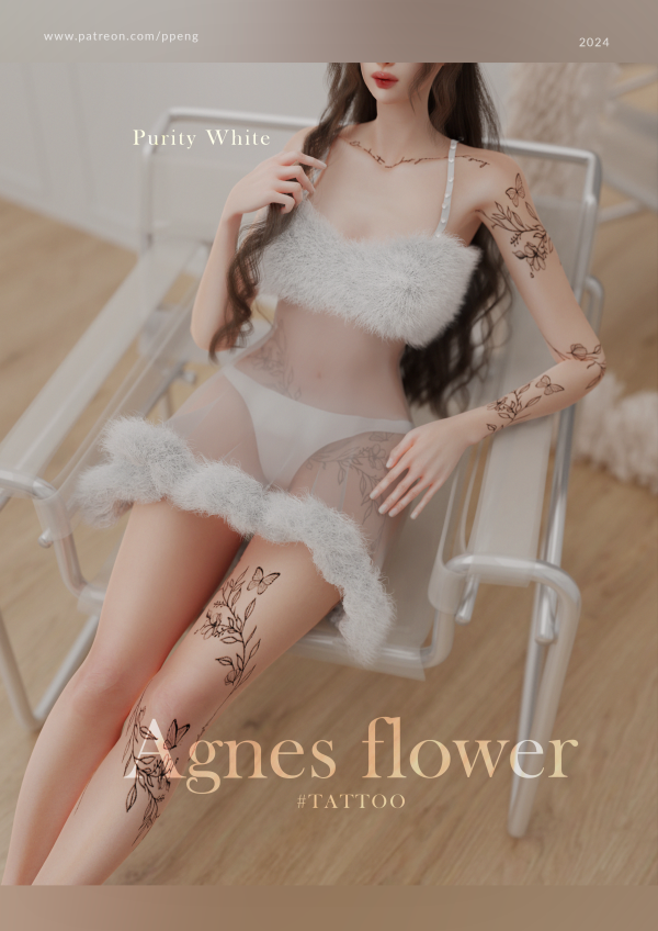 Mix [SIMS4TS4]PPENG Tattoo N020 Agnes flower Tattoo HQ by simsfinds - The Sims 4 Custom Content
