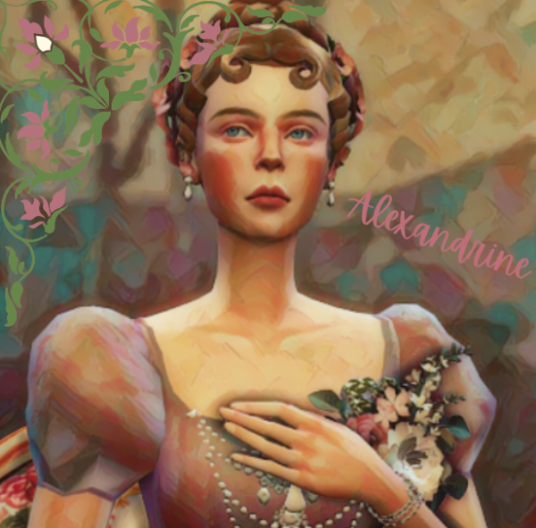 Maxis Match My Fair Lady Alexandrine 1820's Dress by simsfinds - The Sims 4 Custom Content