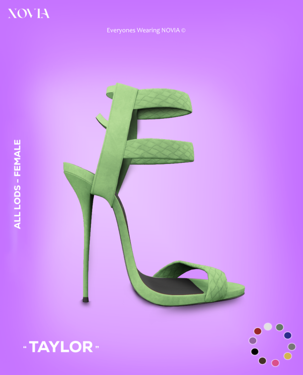 Alpha Taylor Tega Sandal by simsfinds - The Sims 4 Custom Content