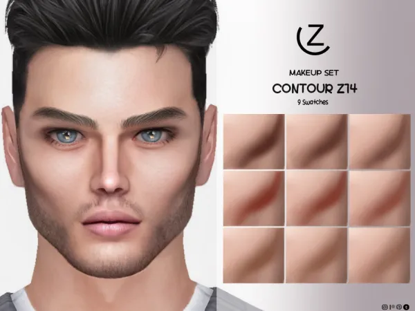 Alpha ZENX set - The Sims 4 Custom Content
