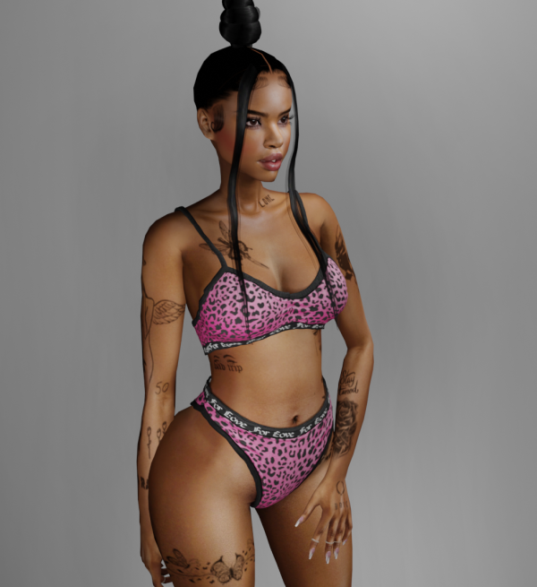 Mix Bad girl tattoo by simsfinds - The Sims 4 Custom Content