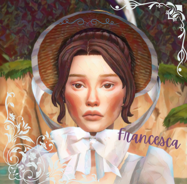 Maxis Match Francesca Grace Priscilla and Catherine Regency Era Bonnets by simsfinds - The Sims 4 Custom Content