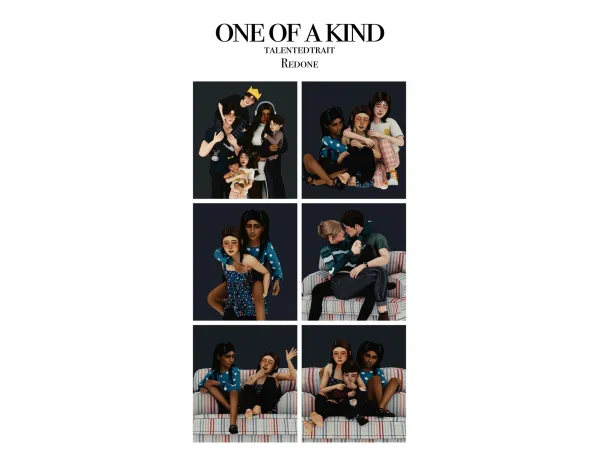 Mix [TT] One of a Kind (redone) - The Sims 4 Custom Content