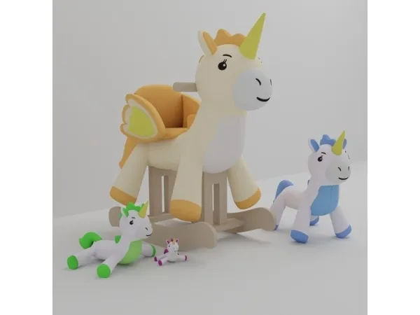 Mix [Scarlett Bulckowisk] Pony Collection SIMS 4 - The Sims 4 Custom Content