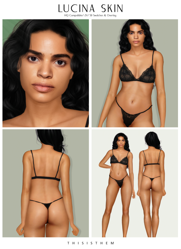 Alpha Lucina Skin Sim by simsfinds - The Sims 4 Custom Content