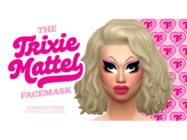 The NEW Trixie Mattel Facemask