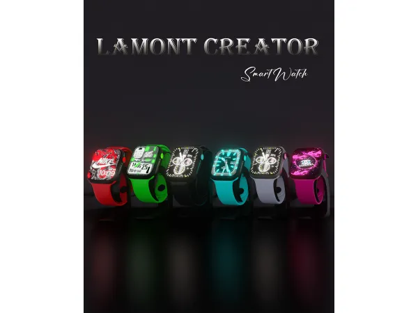 Mix random watch apple - The Sims 4 Custom Content