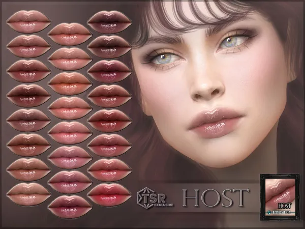 Alpha Host Lipstick ( ) - The Sims 4 Custom Content