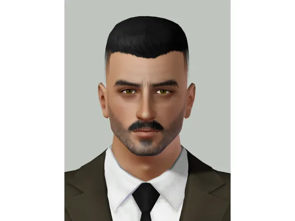4t3 Conversion Male Hair 6 by Wistful Castle - The Sims 3 Custom Content