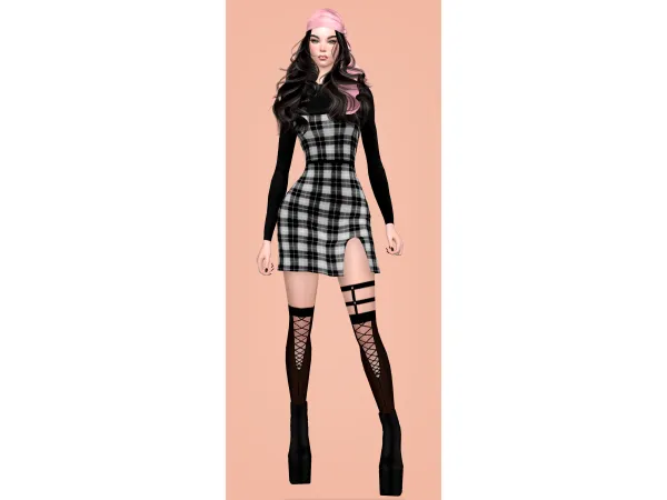 Mix Stockings Exquisite Set 7swatches Jennisims by Jennifer - The Sims 4 Custom Content