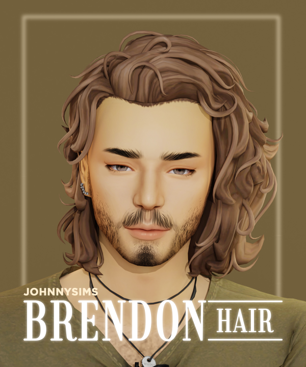 Maxis Match Brendon Hair by simsfinds - The Sims 4 Custom Content