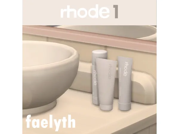 Mix Rhode skincare part 1 by faelyth - The Sims 4 Custom Content