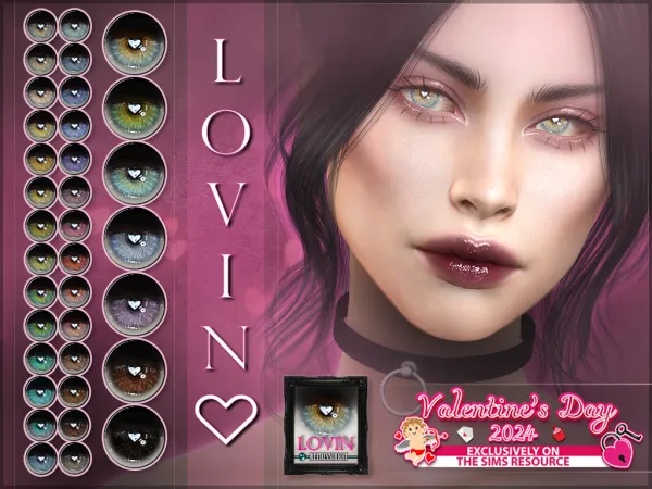 Mix Lovin Eyes (Facepaint) ( ) - The Sims 4 Custom Content