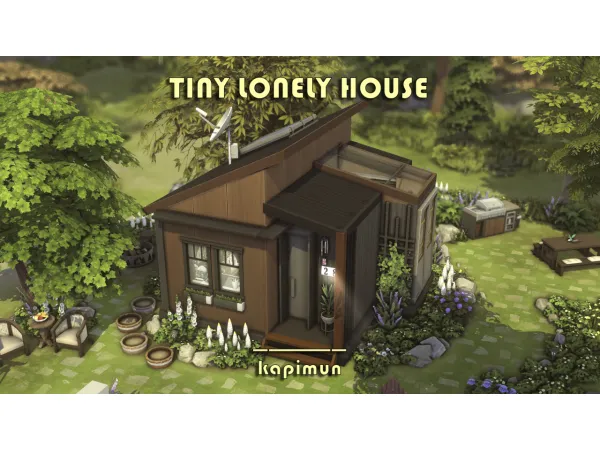 Maxis Match Tiny Lonely House Windenburg - The Sims 4 Custom Content