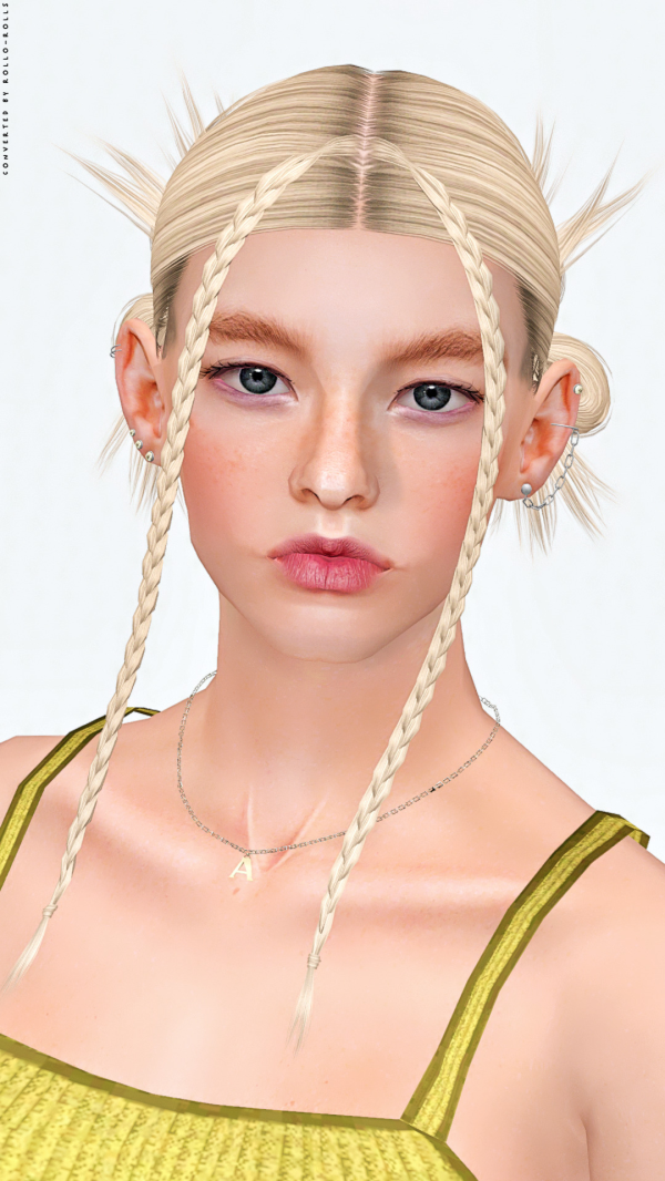 Simpliciaty Sury Hair 4t3 by simsfinds - The Sims 3 Custom Content