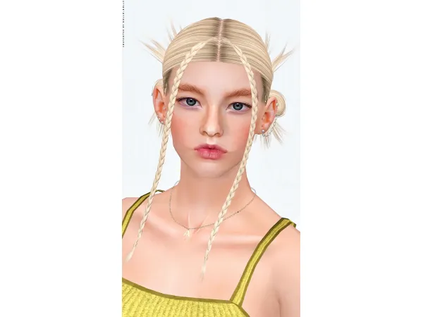 Simpliciaty Sury Hair 4t3 - The Sims 3 Custom Content
