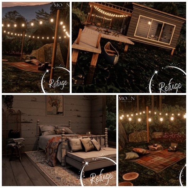 Alpha Refuge Blender Scene by missmoonsims - The Sims 4 Custom Content