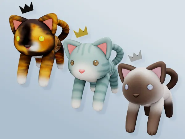Maxis Match Commission Fairy Cat by saruin - The Sims 4 Custom Content