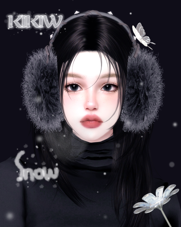 Alpha [KIKIW]Winter days of beach wool by simsfinds - The Sims 4 Custom Content