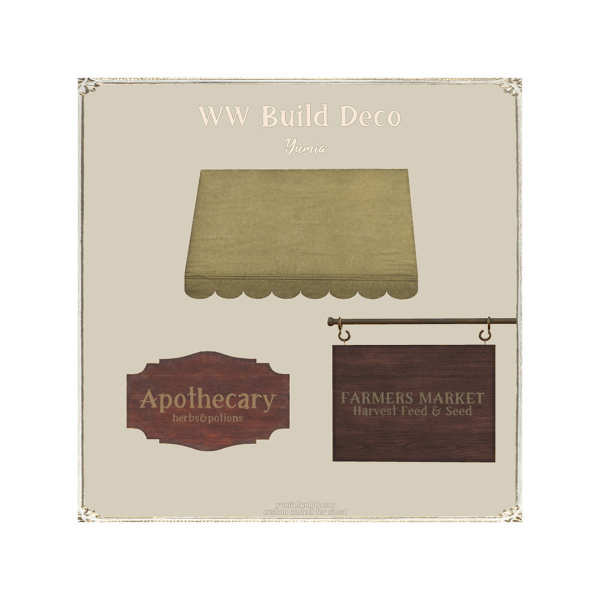 Alpha WW build decoration by simsfinds - The Sims 4 Custom Content