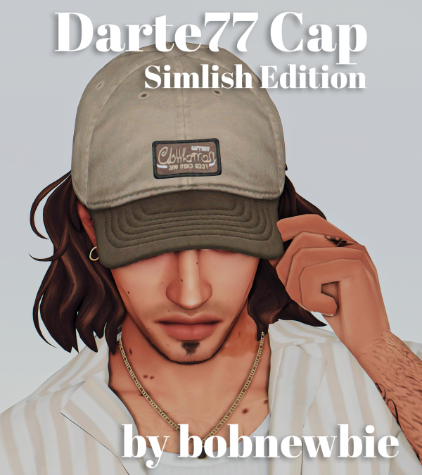 Maxis Match Darte77 Cap Recolor by simsfinds - The Sims 4 Custom Content