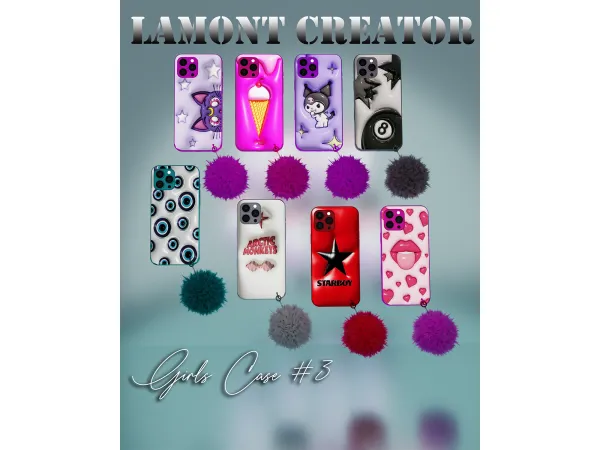 Mix girls case 3 - The Sims 4 Custom Content