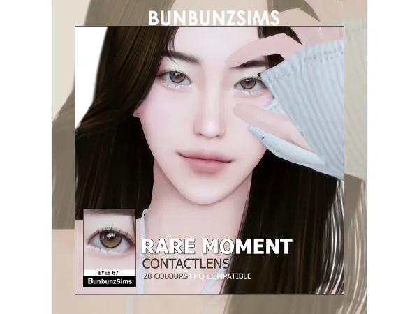 Alpha Rare moment eyes 28 colours by bunbunzsims - The Sims 4 Custom Content