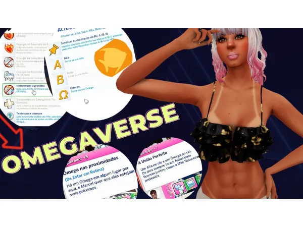 Mix Omegaverse v2106b CRYSTAL CREATIONS (Patch) by llazyneiph - The Sims 4 Custom Content