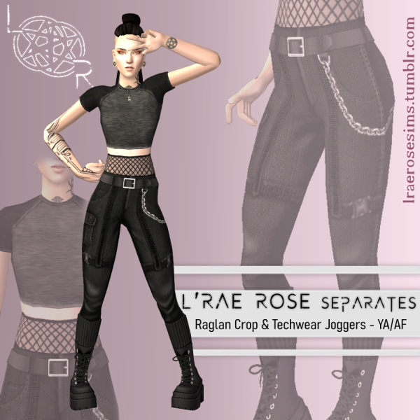 L'RAE ROSE SEPARATES by simsfinds - The Sims 2 Custom Content