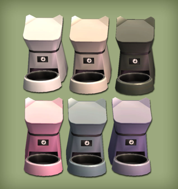 PETKIT Automatic Pet Feeder for by simsfinds - The Sims 2 Custom Content