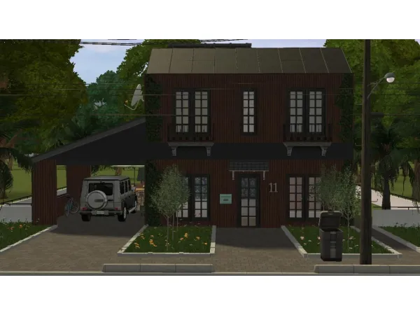 Tete_PeacemakerIc_4t2_Wall_SmallerRusticSiding - The Sims 2 Custom Content
