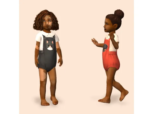 4t2 EP13 Overallshirt - The Sims 2 Custom Content