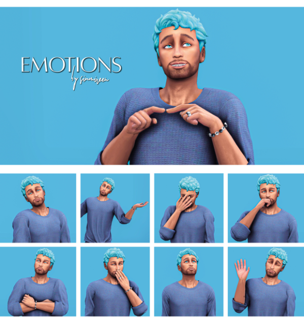 Mix Emotions by simsfinds - The Sims 4 Custom Content