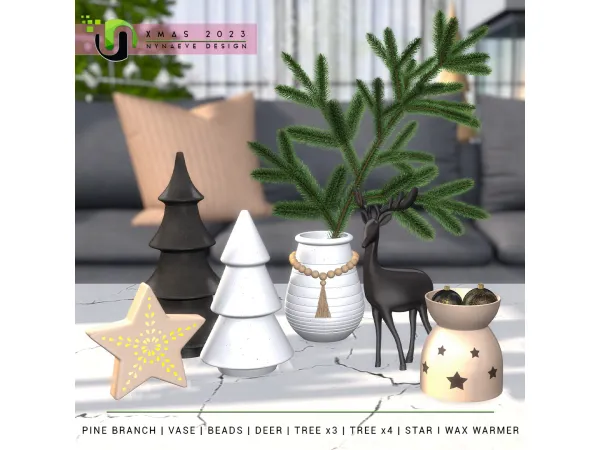 Alpha Christmas 2023 - The Sims 4 Custom Content