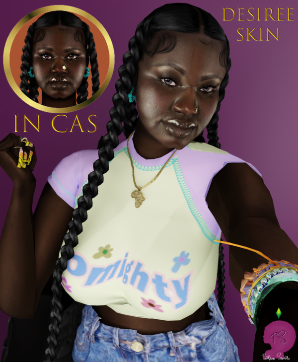 Alpha Desiree and Leanna SKIN downloads by simsfinds - The Sims 4 Custom Content