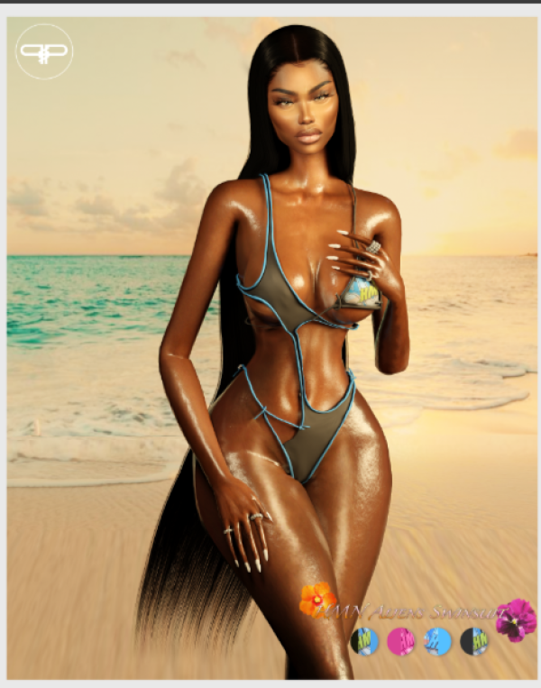 Alpha BRANDY x PLASTIC The Island Gyal Collection by simsfinds - The Sims 4 Custom Content