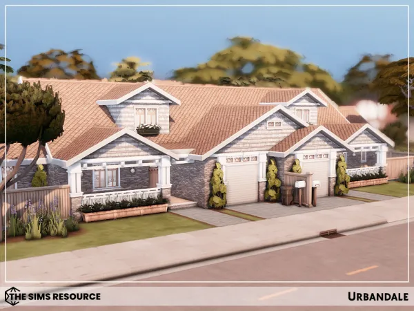 Mix Urbandale - The Sims 4 Custom Content