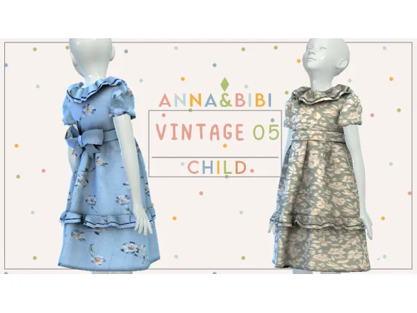 Alpha Vintage 05 [AnnaBibi] by anna_bibi - The Sims 4 Custom Content